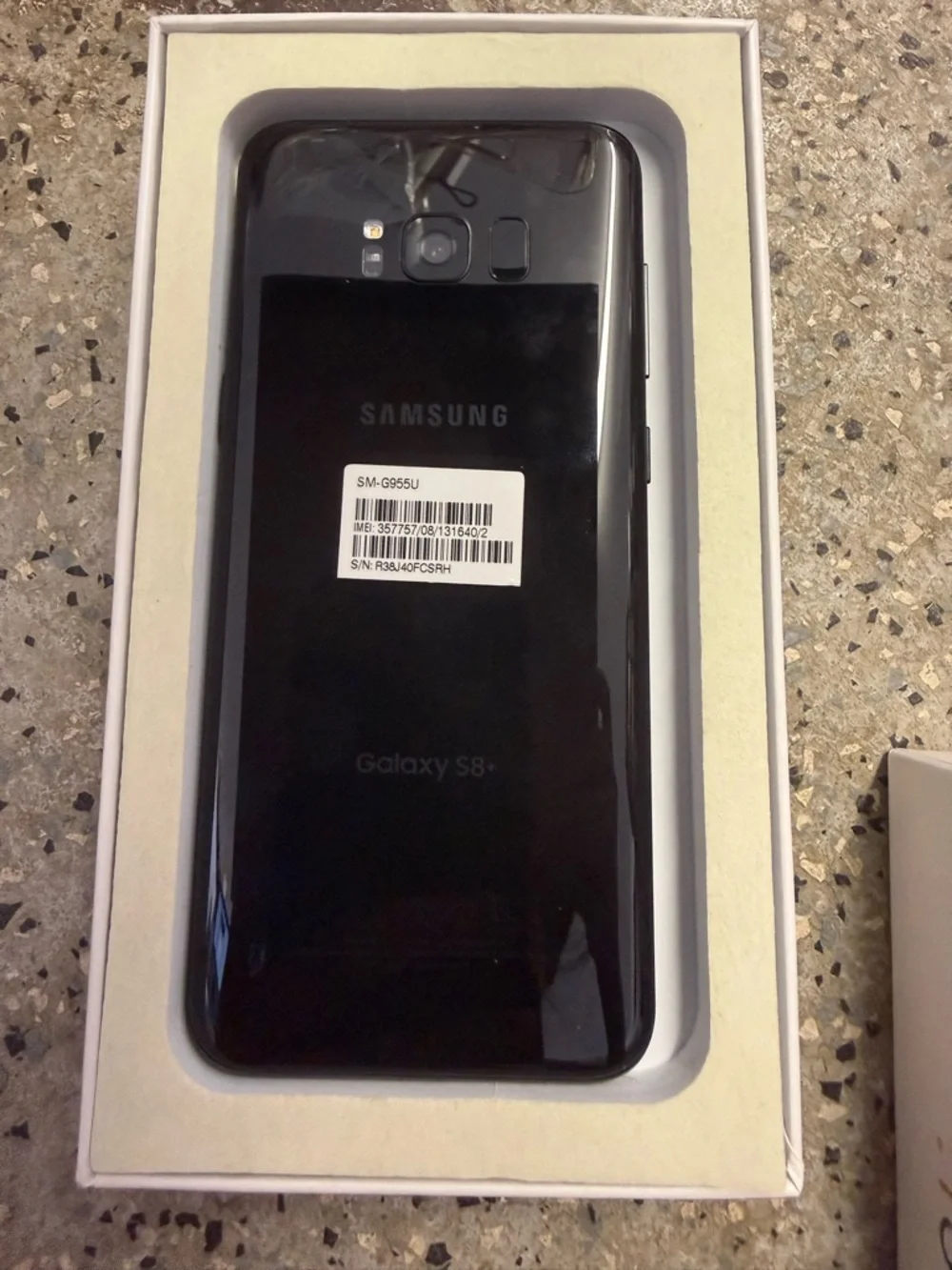 NIB Samsung Galaxy S8+ Black Smartphone 64GB AT&T
